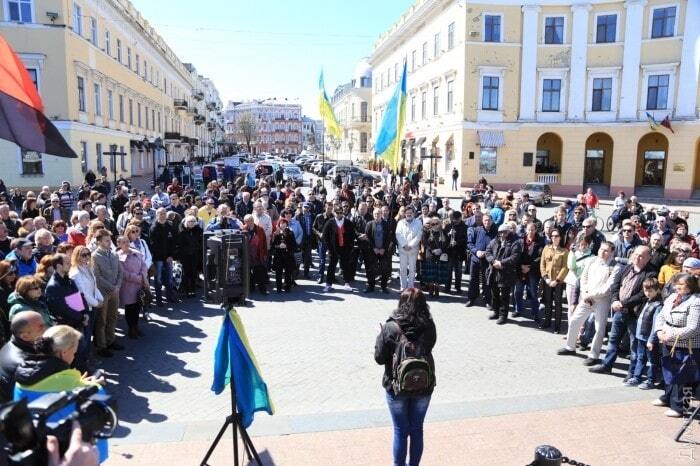 Прокурорский майдан: в Одессе протестуют против нового областного прокурора