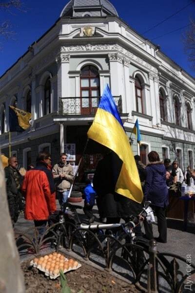 Прокурорский майдан: в Одессе протестуют против нового областного прокурора
