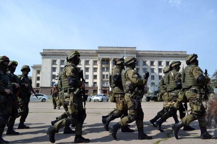 Маевка в Одессе. Куликово поле заняли более тысячи силовиков: фото и видеофакт