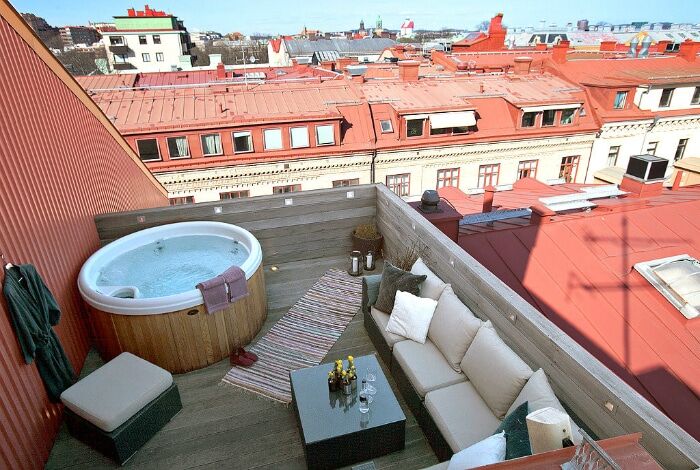 Как обустроить террасу на крыше: топ-17 потрясающих вариантов