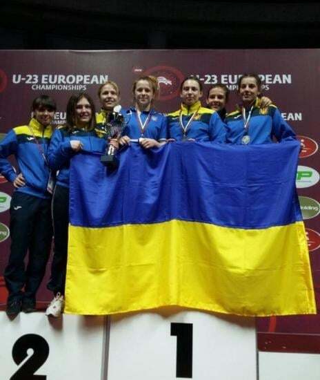 Cборная Украины выиграла чемпионат Европы по борьбе