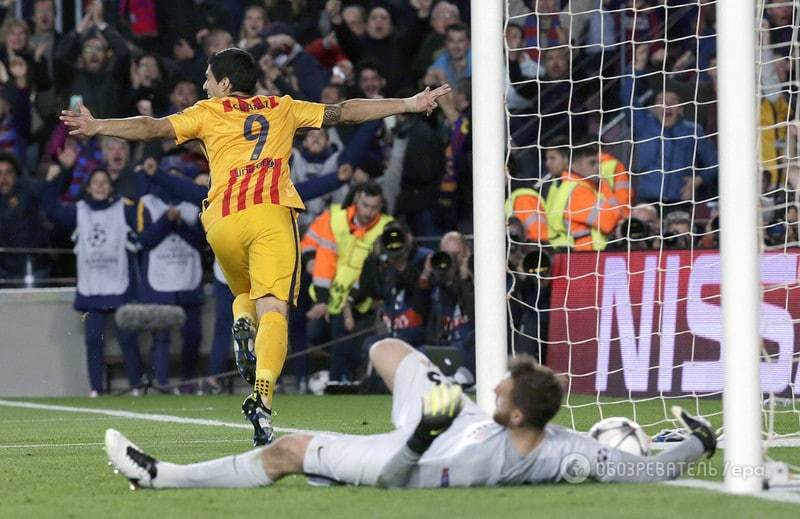 "Барселона" одержала волевую победу над "Атлетико" в четвертьфинале Лиги чемпионов
