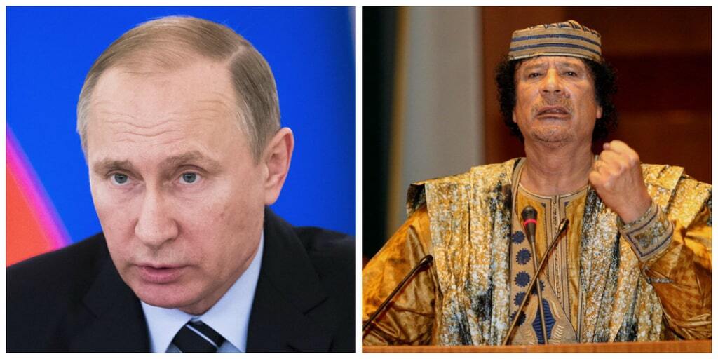 Слава Рабинович потроллил Путина судьбой Каддафи и его Нацгвардией 