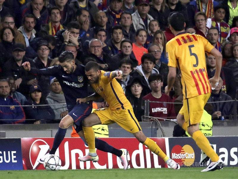 "Барселона" одержала волевую победу над "Атлетико" в четвертьфинале Лиги чемпионов