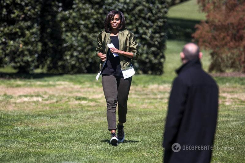 Прощай, Обама: первая леди США в последний раз засеяла грядки у Белого дома