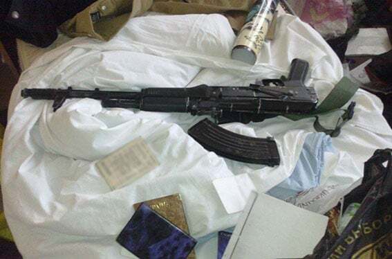 В киевской гостинице "Лыбидь" обнаружили оружие