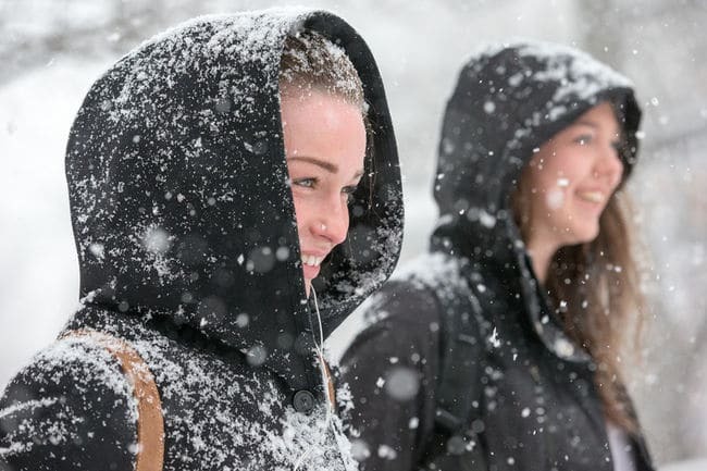 Канаду накрыл неожиданный снегопад