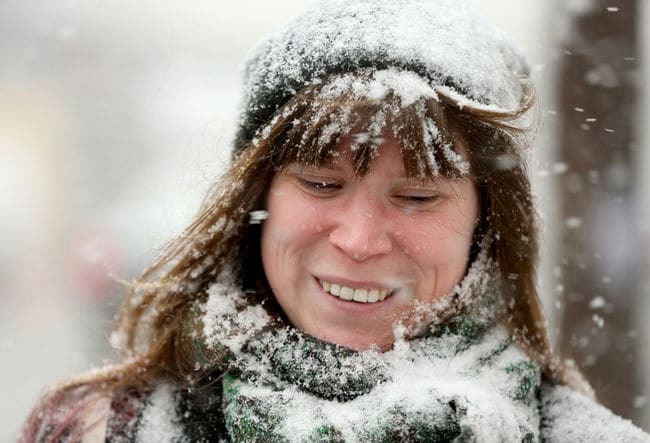 Канаду накрыл неожиданный снегопад