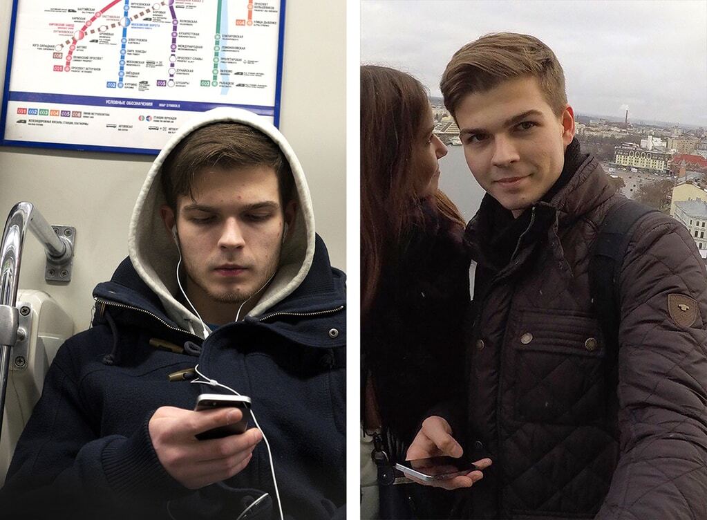 Найди отличия: фотограф отыскал случайных попутчиков из метро в соцсетях