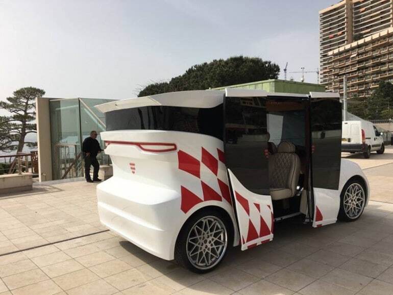 В Монако представили украинский прототип электромобиля Synchronous: опубликованы фото
