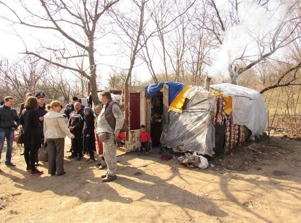 У Києві біля Лисої гори з'явився циганський табір