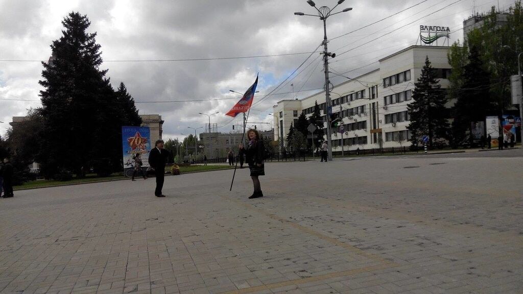 В Донецке прошел "пустой марш" коммунистов на 1 мая: опубликованы фото