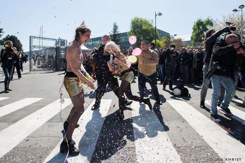 FEMEN у Франції влаштували провокацію на 1 травня