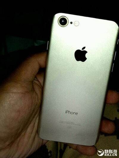 Китайцы показали первое "живое" фото iPhone 7