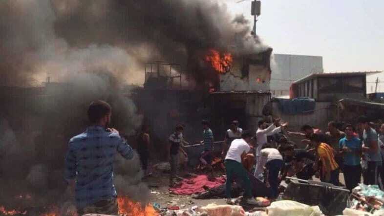 Второй кровавый теракт за день: в Багдаде погибли более 80 человек. Фотофакт