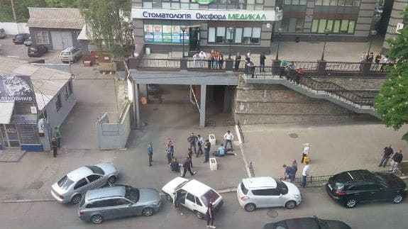 Стрельба в центре Киева: полиция задержала подозреваемых в похищении людей. Опубликованы фото, видео