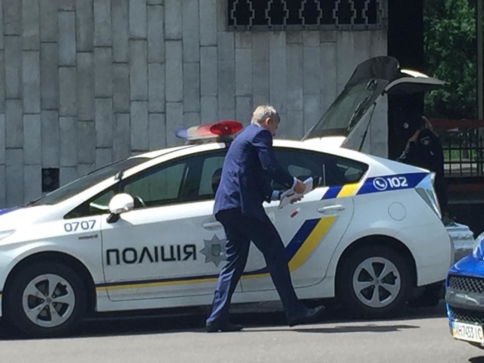 У Києві поліція оштрафувала міністра за неправильне паркування