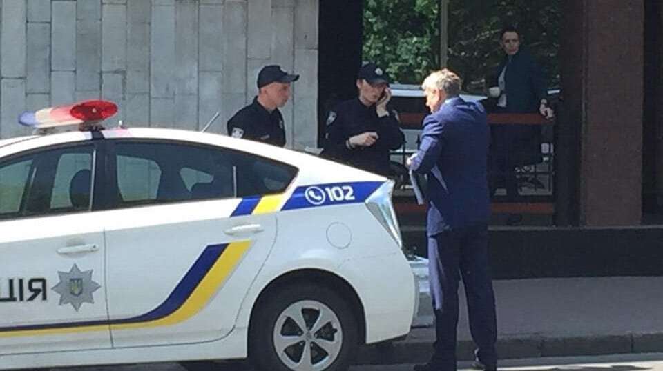 В Киеве полиция оштрафовала министра за неправильную парковку