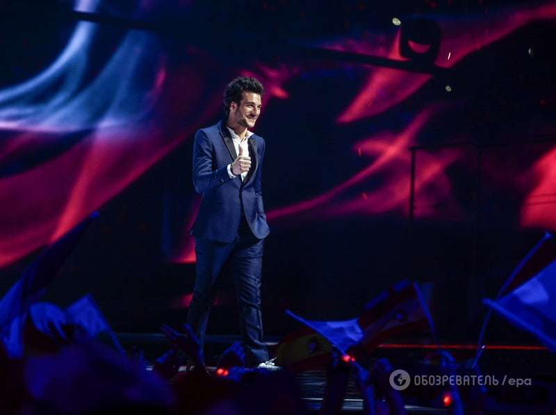 Представитель Франции зажигательно спел о любви в финале "Евровидения-2016": опубликовано видео