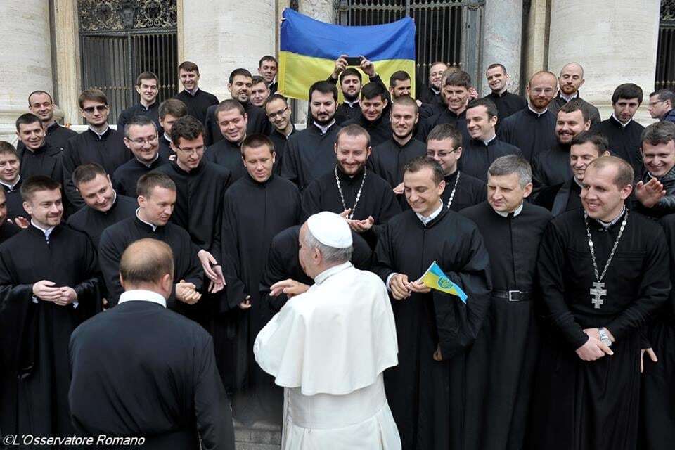 Благодатный день: Папа Римский встретился с украинскими студентами