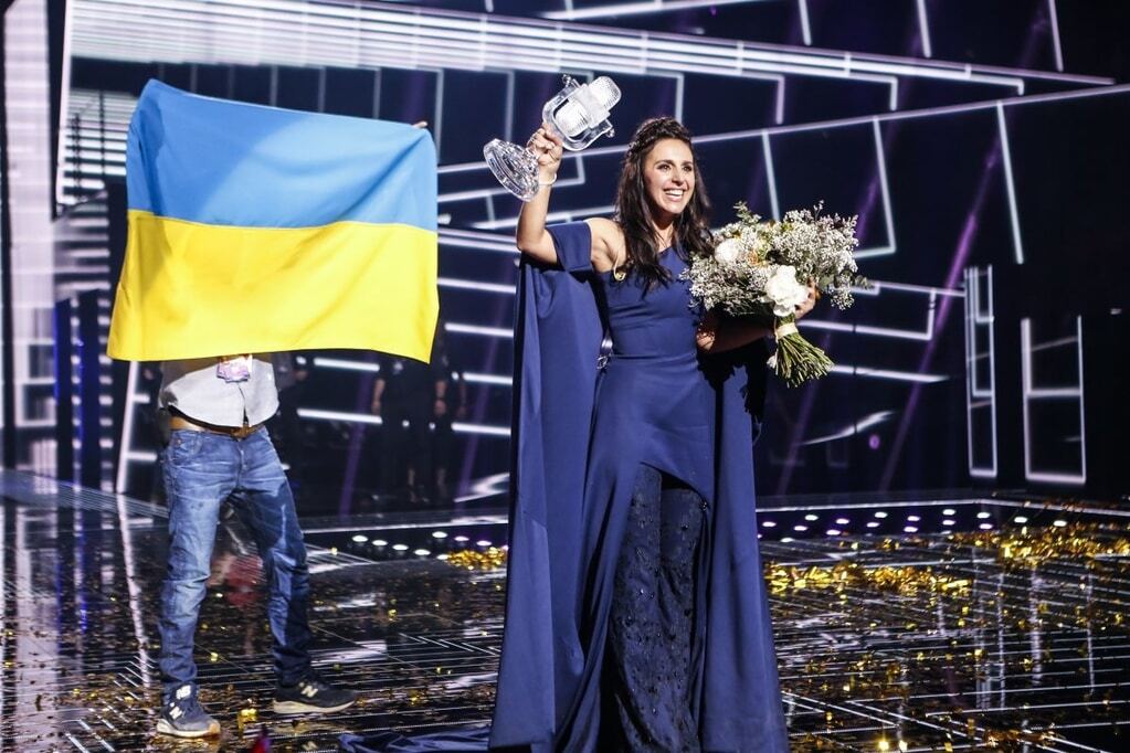 Як Джамала святкувала перемогу на "Євробаченні-2016"