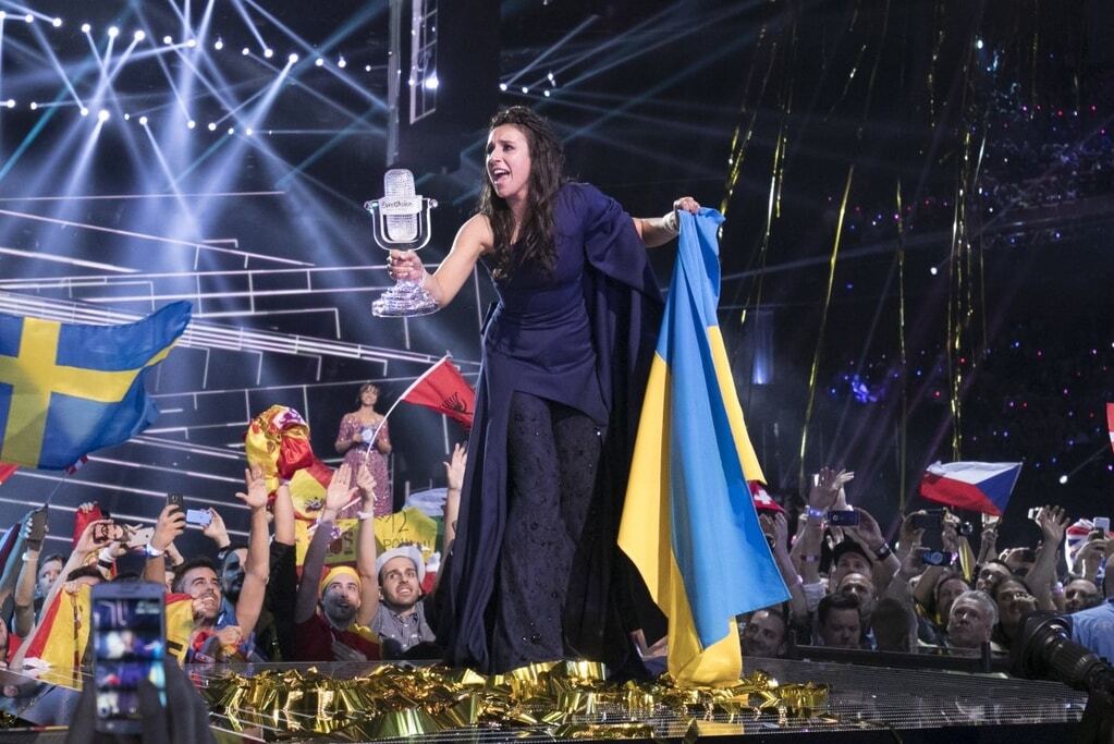 Как Джамала праздновала победу на "Евровидении-2016": опубликованы фото