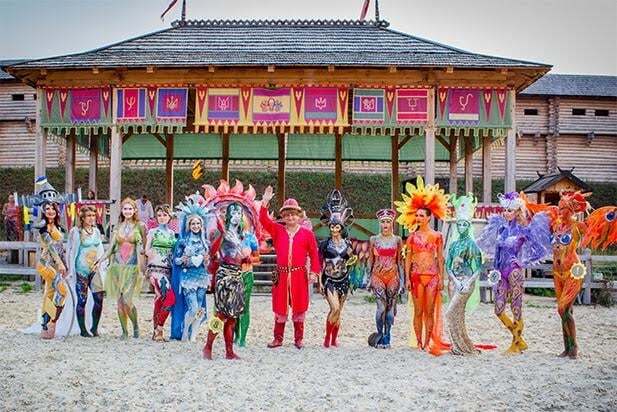 21-22 мая в "Парке Киевская Русь" состоятся фестивали боди-арта и детского творчества