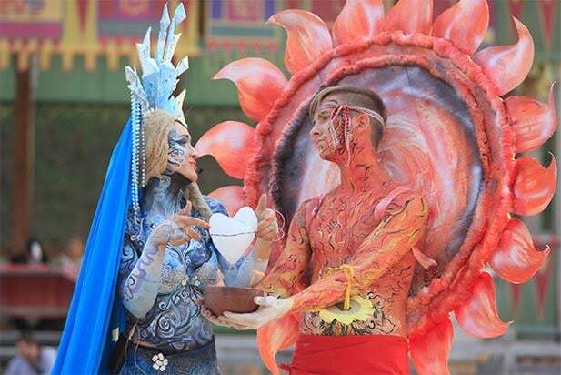 21-22 мая в "Парке Киевская Русь" состоятся фестивали боди-арта и детского творчества