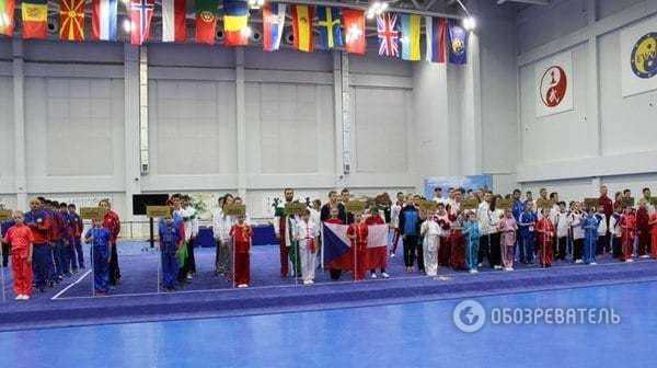 Украина выиграла пять золотых медалей на чемпионате Европы по ушу в Москве