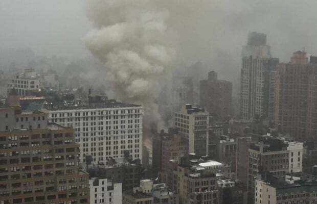 В Нью-Йорке на Пасху огонь уничтожил сербский Кафедральный собор. Опубликованы фото и видео