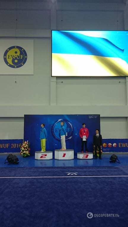 Сборная Украины выиграла 4 "золота" на чемпионате Европы в Москве