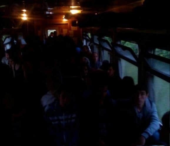 На Винниччине на ходу загорелся поезд со ста пассажирами. Опубликованы фото