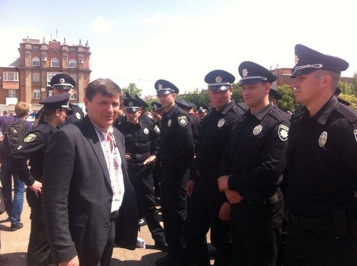 У Сєвєродонецьку склали присягу патрульні з трьох міст Луганщини