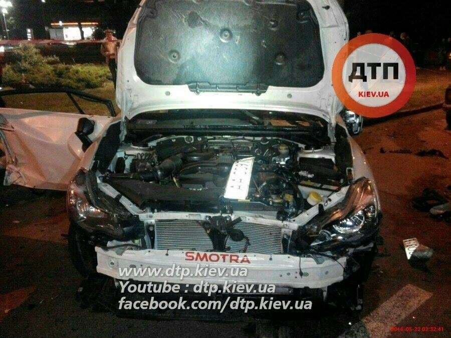 Жахлива смертельна ДТП у Києві: п'яний водій Audi влетів у попутний Subaru