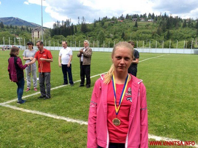 Вінничанка стала чемпіонкою України з гірського бігу