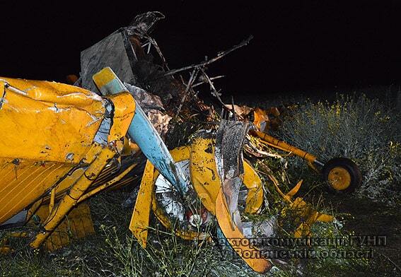 На Волині розбився літак: є жертви