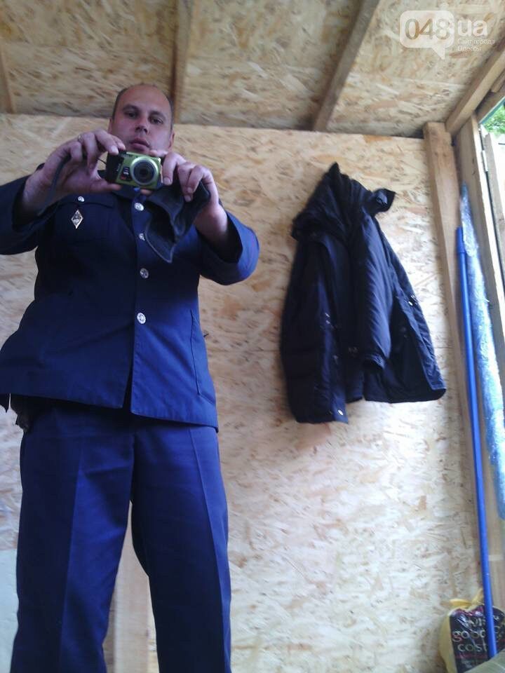 В палаточный городок на Думской наведалась одесская полиция
