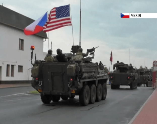 Направляется в страны Балтии: в Чехию прибыла военная техника США. Опубликованы фото