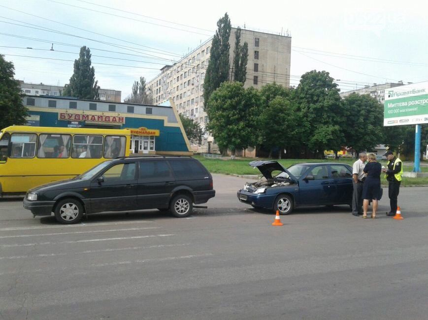 Утром в Кировограде произошло ДТП