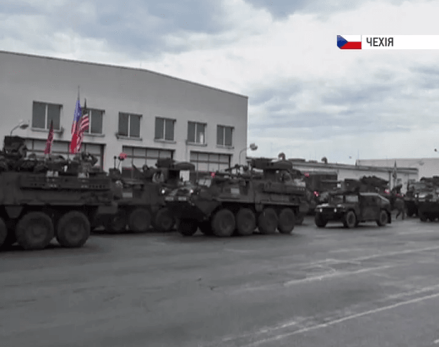 Направляється в країни Балтії: у Чехію прибула військова техніка США
