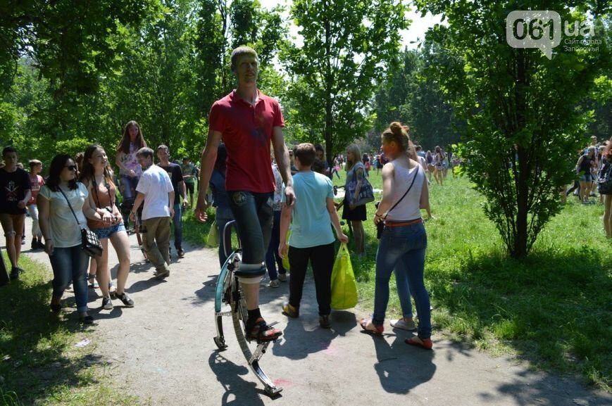 В "Дубовке" сотни запорожцев обсыпаются красками: найди себя