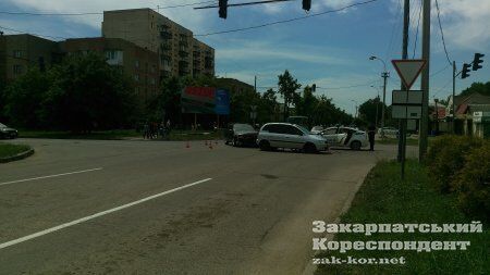 На одному з перехресть Ужгорода ДТП (Фото)