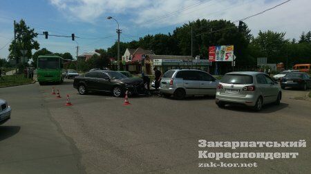 На одному з перехресть Ужгорода ДТП (Фото)