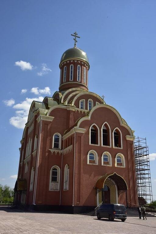 У поліції показали, який вигляд має "арбузівський собор" на Донбасі