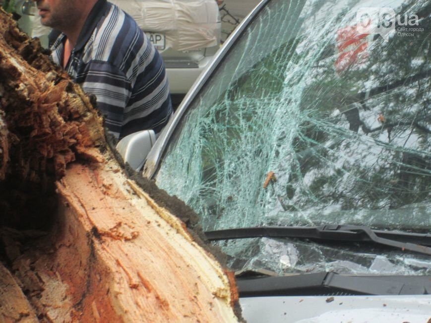 Как доблестные одесские спасатели вызволяли машины из деревянного плена
