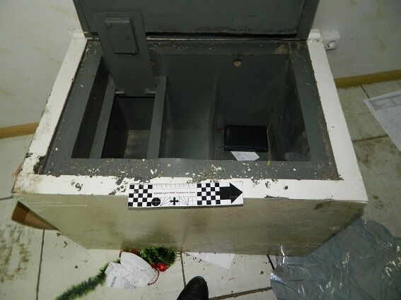 В Киеве грабители в масках ворвались в офис и вскрыли сейф: опубликованы фото