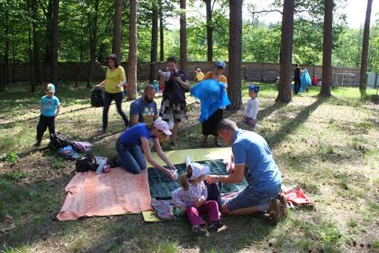 Учні недільної школи Михайлівського собору відпочивали на природі. ФОТО