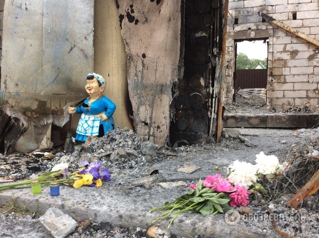 Опубліковано фоторепортаж із місця пожежі в будинку для літніх людей під Києвом
