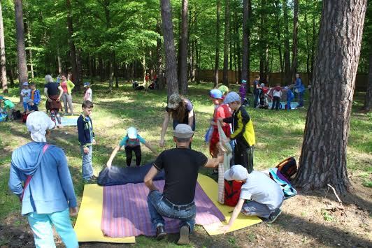 Учні недільної школи Михайлівського собору відпочивали на природі. ФОТО