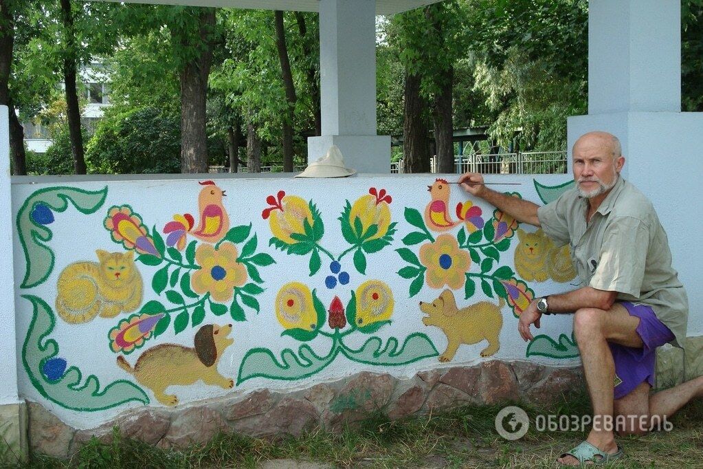 "У 68 років намалював свою першу картину на стіні": історія пенсіонера - художника графіті